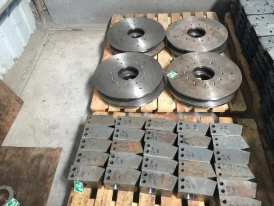 Batch-manufactured steel parts